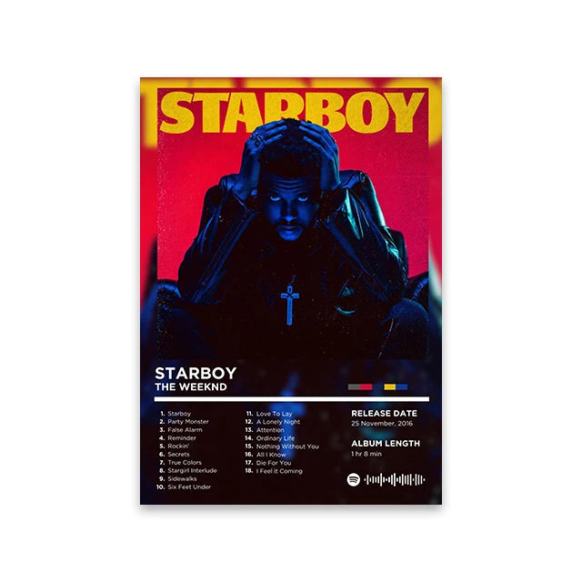 50 Rap Album Posters