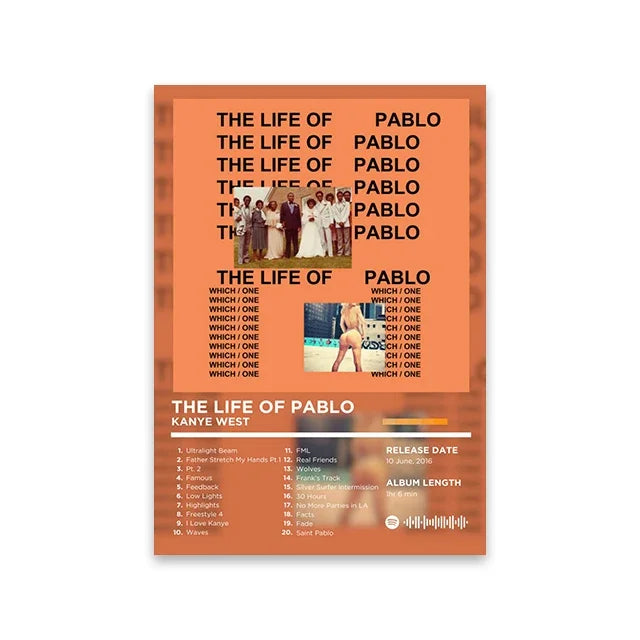 50 Rap Album Posters