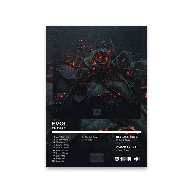 50 Rap Album Posters