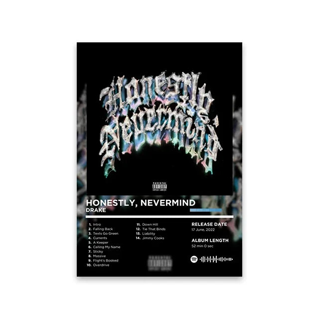 50 Rap Album Posters