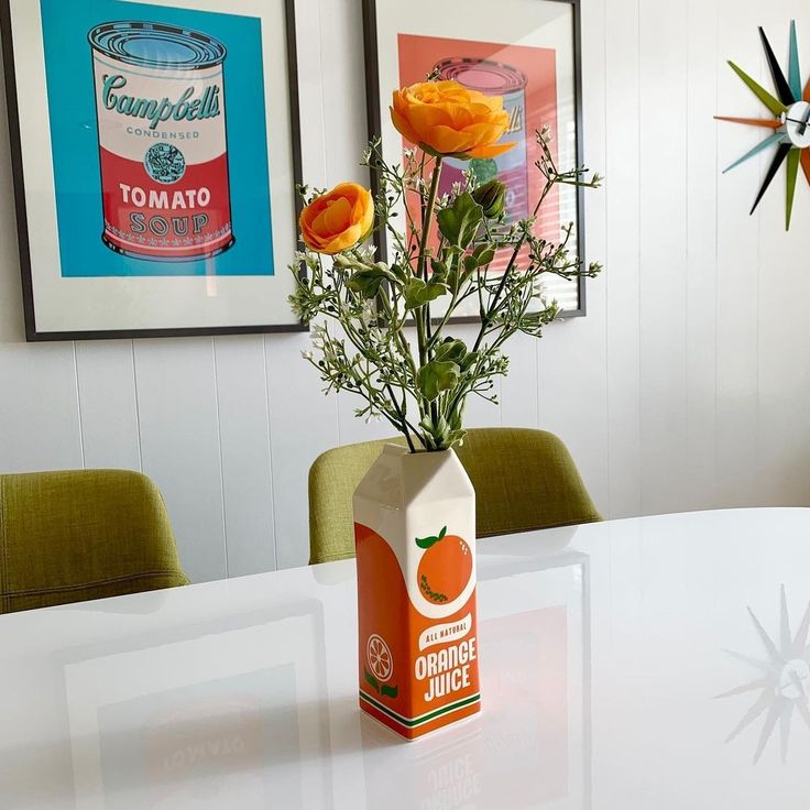 Orange Juice Vase