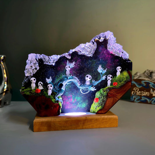Kodama Tree Spirits Lamp