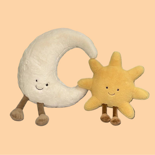Sun and Moon Plushies