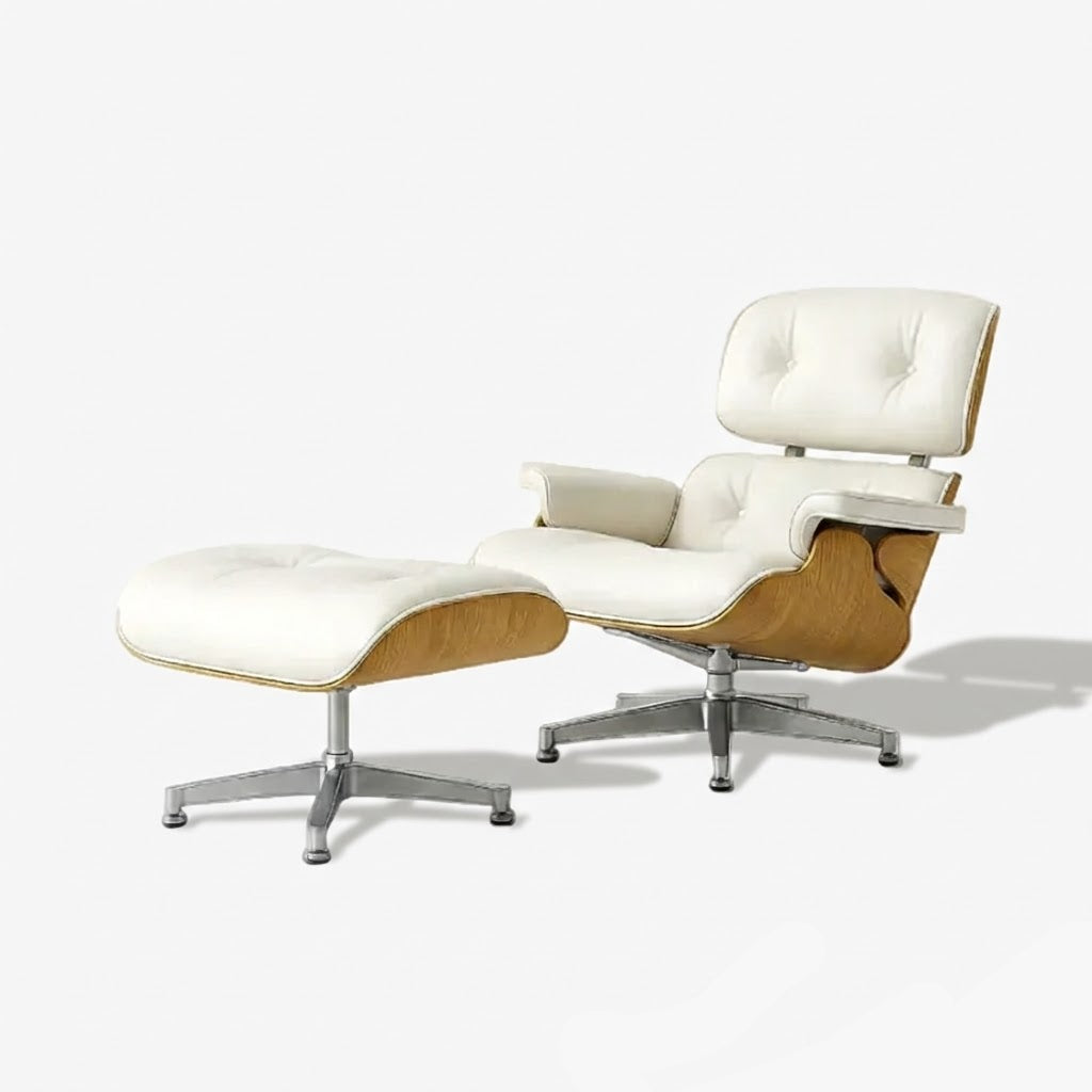 Eames Leather Lounge Chair and Ottoman