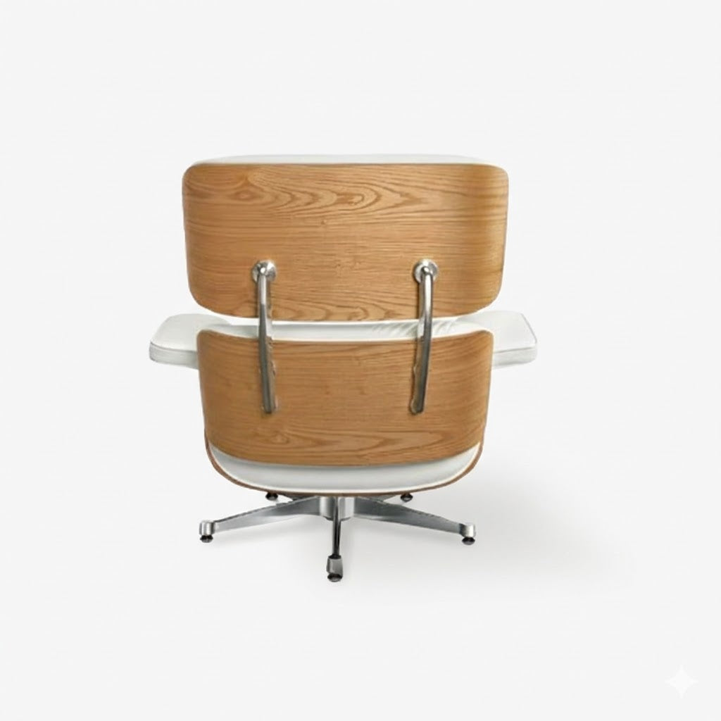 Eames Leather Lounge Chair and Ottoman